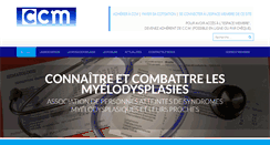 Desktop Screenshot of myelodysplasies.org